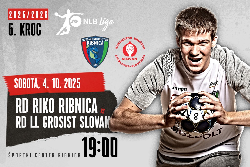 Liga NLB, 6. krog: <br>RD RIKO RIBNICA – RD LL G. SLOVAN
