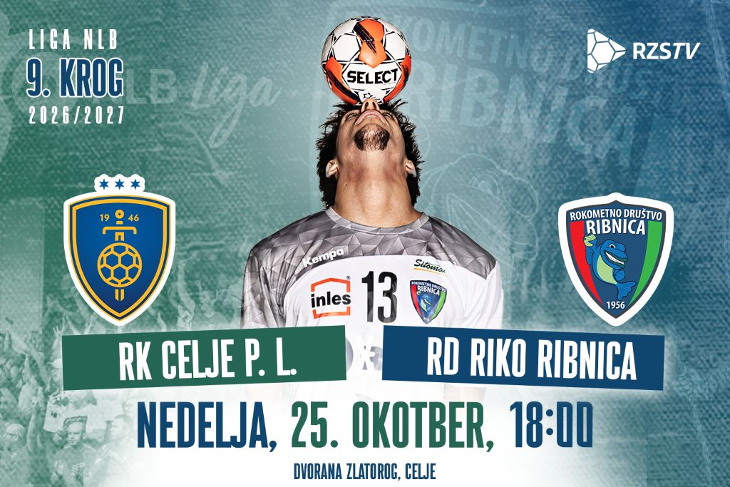 9. krog Lige NLB: <br>RK CELJE P. L. – RD RIKO RIBNICA